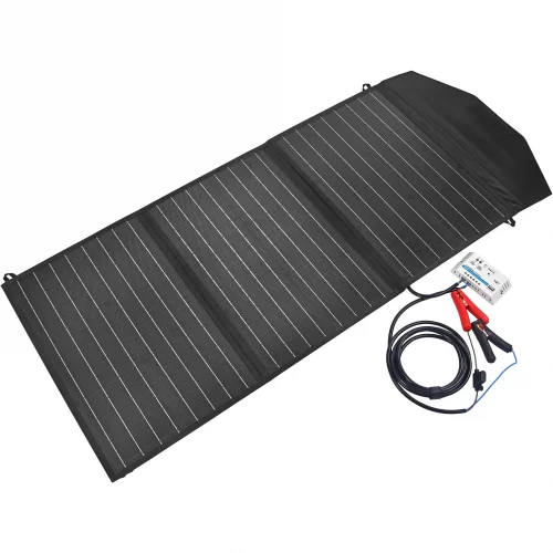 Vikbar solcell 90W med väska - Portabel (Bästa solpaneler till båt - Bäst i test)